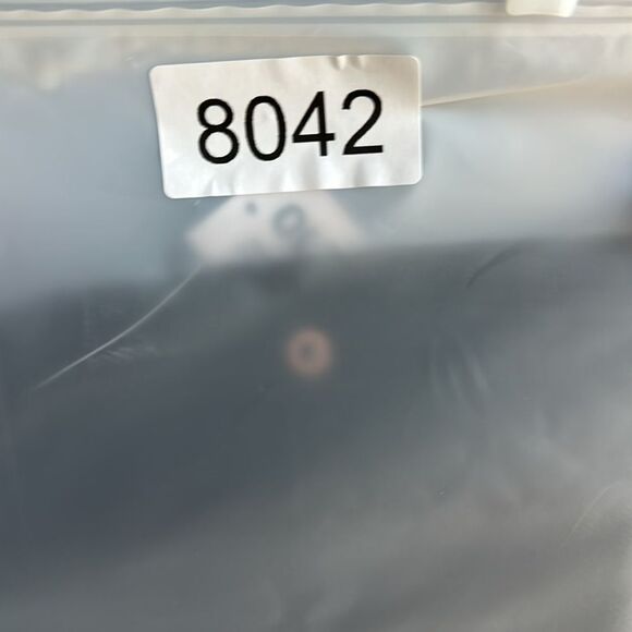 NWT Old Navy Girls Black Denim Loose Fit Straight Leg Rolled Hem Jeans - Size 10 - Picture 8 of 8